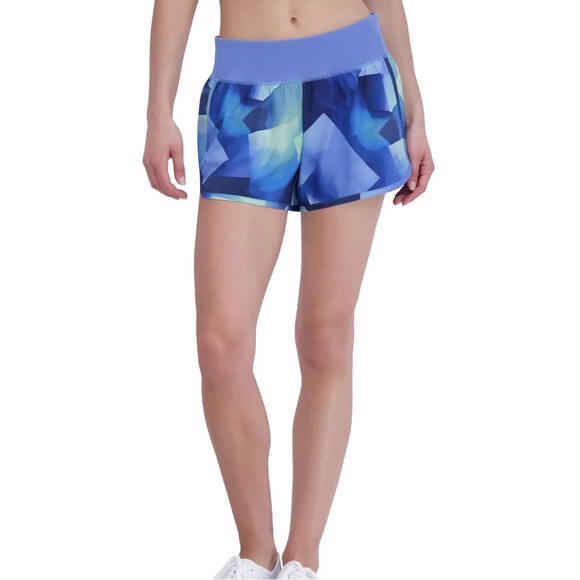 Reebok Women’s Blue Evolution Short Size S L XL 3XL - Picture 3 of 10